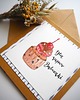 kartki scrapbooking Kartka handmade Dla Super Babeczki