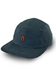 czapki i kapelusze męskie AGAMA 5 panel cap - niebieska bawełniana czapka z daszkiem