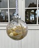 ozdoby choinkowe Zestaw Bombki z suszonymi kwiatami