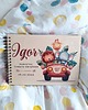 kartki, zaproszenia na chrzest PERSONALIZOWANY ALBUM ekipa pamiątka chrztu chłopca