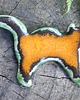 magnesy Ceramiczny magnes kot pomarańczowy
