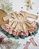 sukienki dla dziewczynki Sukienka Dresowa  Autumn Pastel
