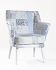 fotele Piękny fotel Loft Patchwork Handmade