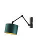 kinkiety Regulowany kinkiet do sypialni w stylu urban jungle TULON GOLD
