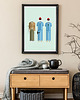 plakaty Life Aquatic - Wes Anderson - plakat fine art