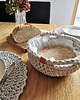 pojemniki kuchenne Koszyk do chleba bawełniany pleciony