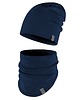 czapki dziecięce Czapka beanie i chusta komin bawełniana podwójna