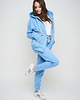 bluza z kapturem damska Augustów FUN - błękitna bluza rozpinana odCZAPY