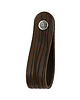 gałki do mebli Skórzany uchwyt meblowy COLORISO D BROWN WOOD L
