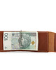 portfele męskie Mały Portfel Męski z Klipsem na Banknoty  Belveder