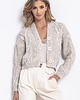 kardigany damskie Krótki Kardigan F766