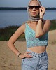 topy damskie Bawełniany crop Top