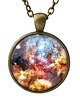 wisiory Medalion KOLOROWA NEBULA - 0103