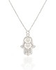 srebrne naszyjniki Naszyjnik srebrny z ręką Fatimy - Hamsa