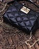 torby na ramię Skórzana MAEVE S PIK X Black Classic szewro GOLD