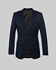 marynarki męskie Garnitur męski canelli granatowy slim fit