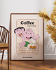 grafiki i ilustracje Plakat Coffee Lover Club