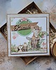 kartki scrapbooking Kartka na roczek dla chłopca/dziewczynki - motyw leśny