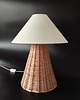 lampy stołowe Wiklinowa lampa stołowa