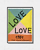 plakaty Yves Saint Laurent "Love Poster 1981"