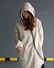 bluza z kapturem damska Bluza damska asymetryczna bawełniany płaszcz