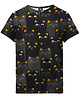 t-shirty dla chłopców T-shirt Boy DR.CROW Cats Orange