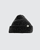 czapki damskie Czapka beanie odblaskowa czarna