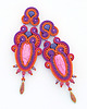 kolczyki soutache Jesienne boho kolczyki 4