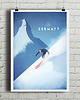 plakaty Alpy - vintage plakat