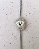 bransoletki - inne Bransoletka handmade z ręcznym haftem - Piesek - unikat
