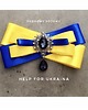broszki Help for Ukraina Brosza w barwach Ukrainy