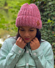czapki damskie Czapka Handmade Lucky Kwarcowy Róż