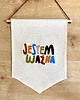 Ozdoby na ścianę Makatka z napisem