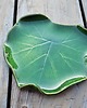 patery i talerze Patera ceramiczna Liść