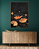 plakaty Liście lotusu - Plakat, druk - Chiński Orient, Harmonia Zen, Wabi Sabi #120