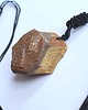 biżuteria męska TYGRYSIE OKO surowy wisior amulet