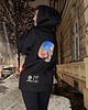 bluza z kapturem damska Rozsuwana bluza z kapturem oversized