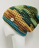 czapki damskie Gruba czapka beanie smerf kolorowa szydełkowa