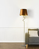 lampy podłogowe Industrialna lampa stojąca do salonu FOGO MIRROR