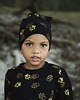 czapki dziecięce Beanie gold paws