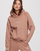 bluza z kapturem damska Bluza hoodie KOLLY Hazelnut damska