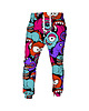 spodnie męskie DR.CROW Spodnie Fullprint Colorful Monsters