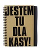 notatniki i albumy Jestem tu dla kasy, notatnik