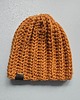 czapki damskie Czapka wełniana mandarynkowa
