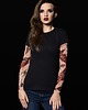 t-shirt damskie T-shirt damski z tatuażem Bloody Spiders