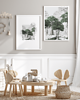 plakaty ZESTAW dwa plakaty FOREST green sketch