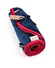 kocyki, kołderki, pościel dla dzieci Kocyk FloppyLove Navy Blu & Red Tags