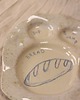 patery i talerze Handmade Ceramic Breakfast Plate with Labeled Compartments