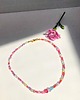 chokery Zielony choker z kamieniami