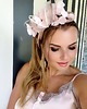 fascynatory Fascynator  ślubny YARAH BOHO RÓŻ  /oraz  inne kolory